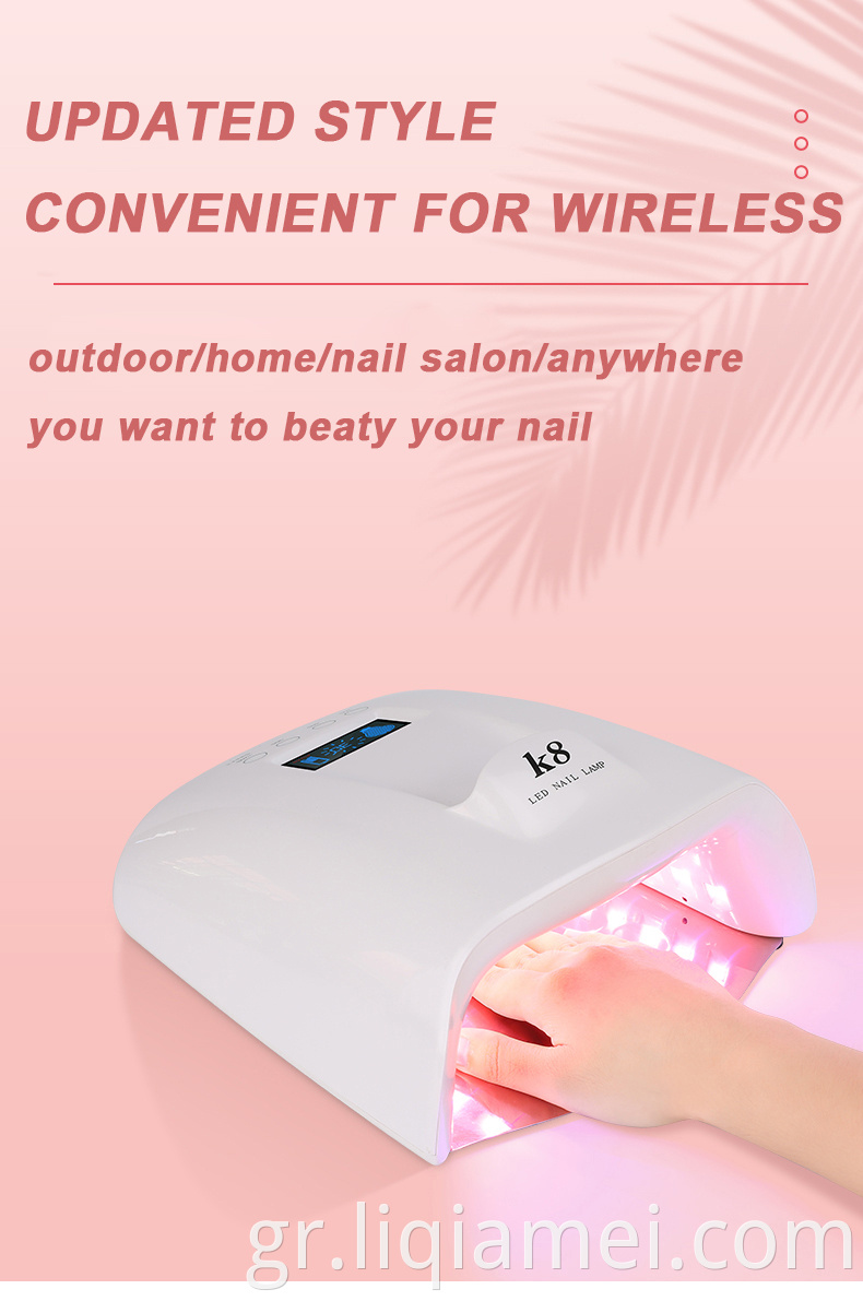 UV Coating ABS Texture Material Nail Lamp